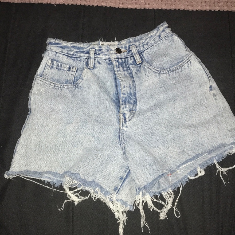 High waisted shorts